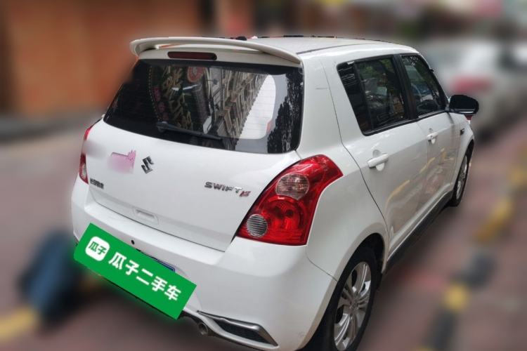 Used Suzuki Swift 2013 1.5L Automatic Standard Edition Rear Right 45 Deg