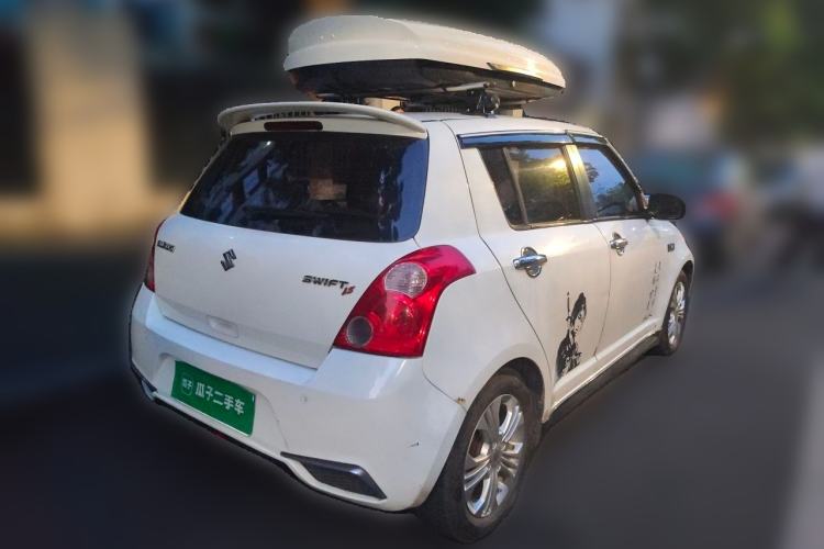 Used Suzuki Swift 2013 1.5L Manual 20th Anniversary Limited Edition Rear Right 45 Deg