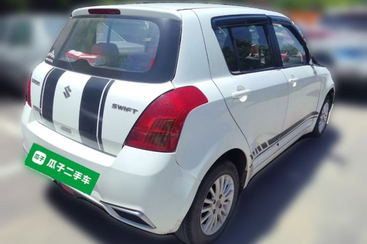 Used Suzuki Swift 2013 1.3L Manual Value Edition Rear Right 45 Deg