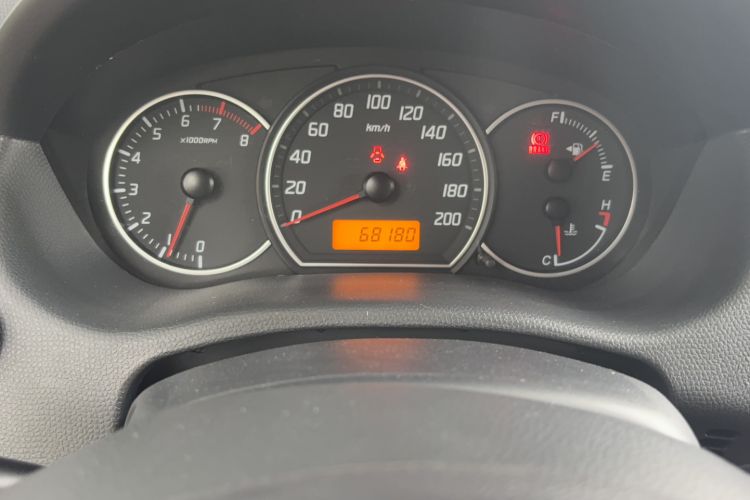 Used Suzuki Swift 2014 1.3L Manual Standard Edition Odometer Close Up