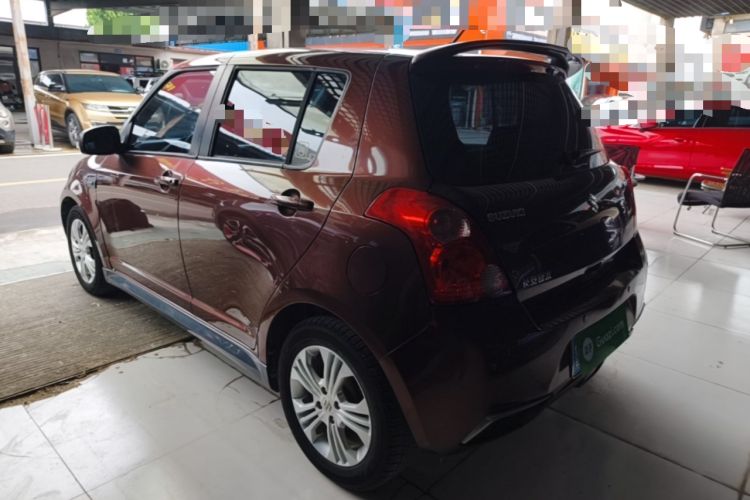 Used Suzuki Swift 2014 1.5L Automatic Fashion Edition Rear Left 45 Deg