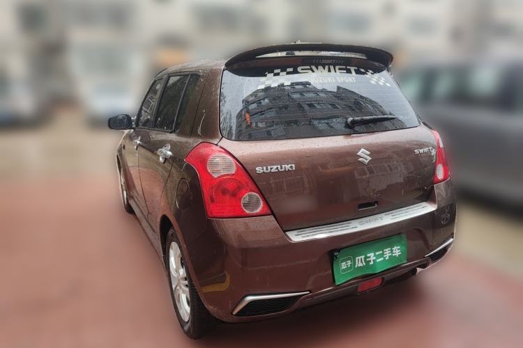 Used Suzuki Swift 2014 1.5L Manual Fashion Edition Rear Left 45 Deg