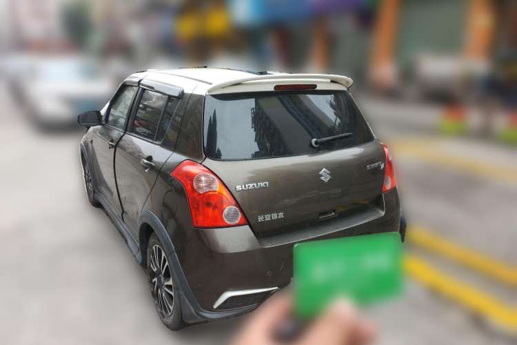 Used Suzuki Swift 2014 1.5L Automatic Fashion Edition Rear Left 45 Deg