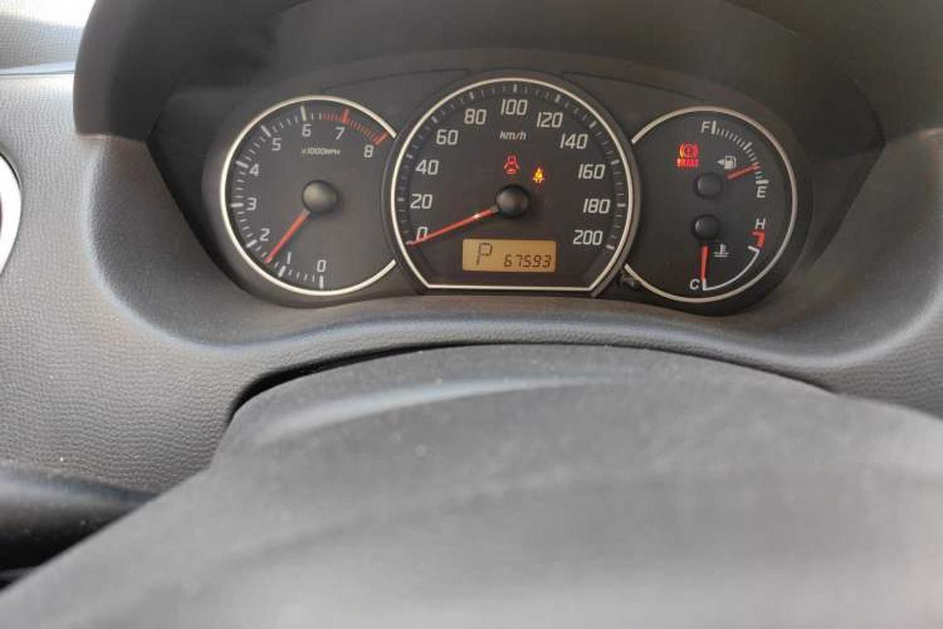 Used Suzuki Swift 2014 1.5L Automatic Fashion Edition Odometer Close Up