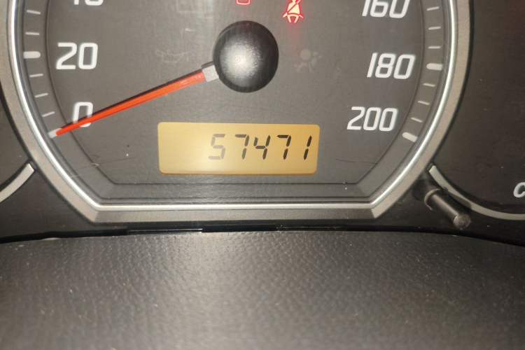 Used Suzuki Swift 2014 1.3L Manual Standard Edition Odometer Close Up
