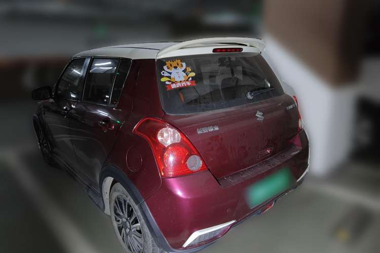 Used Suzuki Swift 2014 1.5L Automatic Fashion Edition Rear Left 45 Deg