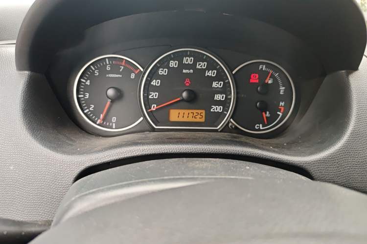 Used Suzuki Swift 2014 1.3L Manual Standard Edition Odometer Close Up