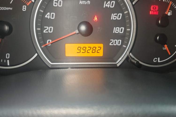 Used Suzuki Swift 2014 1.3L Manual Standard Edition Odometer Close Up