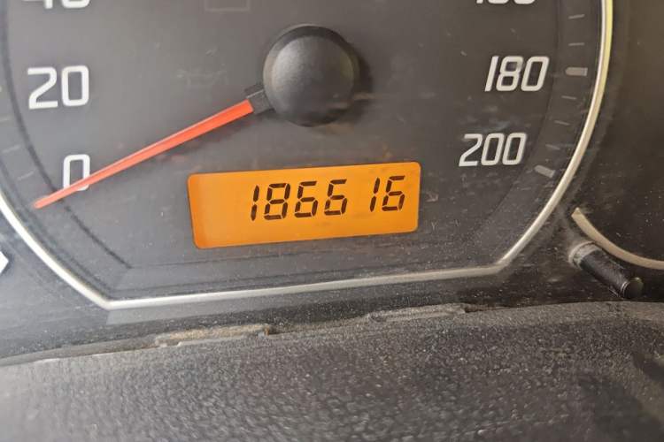 Used Suzuki Swift 2014 1.3L Manual Standard Edition Odometer Close Up
