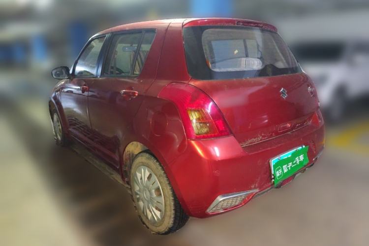 Used Suzuki Swift 2014 1.3L Manual Standard Edition Rear Left 45 Deg