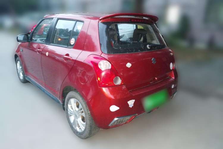 Used Suzuki Swift 2014 1.5L Automatic Fashion Edition Rear Left 45 Deg