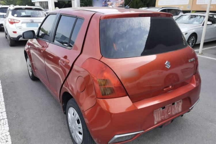 Used Suzuki Swift 2014 1.3L Manual Standard Edition Rear Left 45 Deg