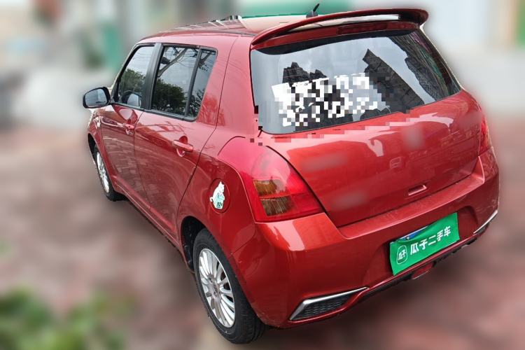 Used Suzuki Swift 2014 1.3L Manual Standard Edition Rear Left 45 Deg