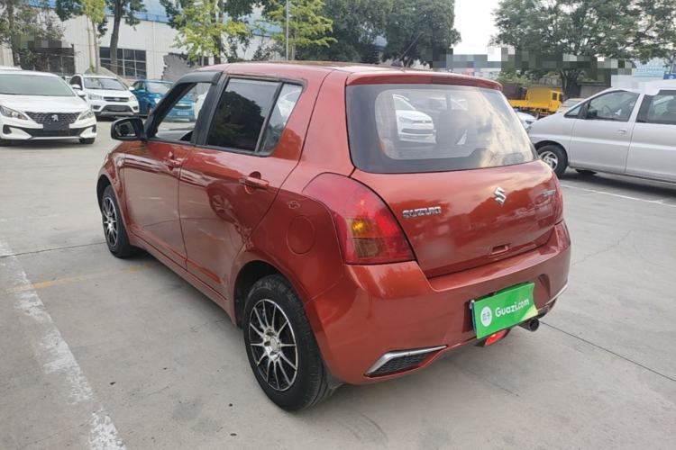 Used Suzuki Swift 2014 1.3L Manual Standard Edition Rear Left 45 Deg