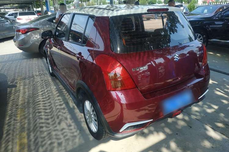 Used Suzuki Swift 2014 1.3L Manual Standard Edition Rear Left 45 Deg