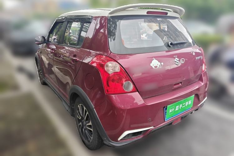 Used Suzuki Swift 2014 1.5L Automatic Fashion Edition Rear Left 45 Deg