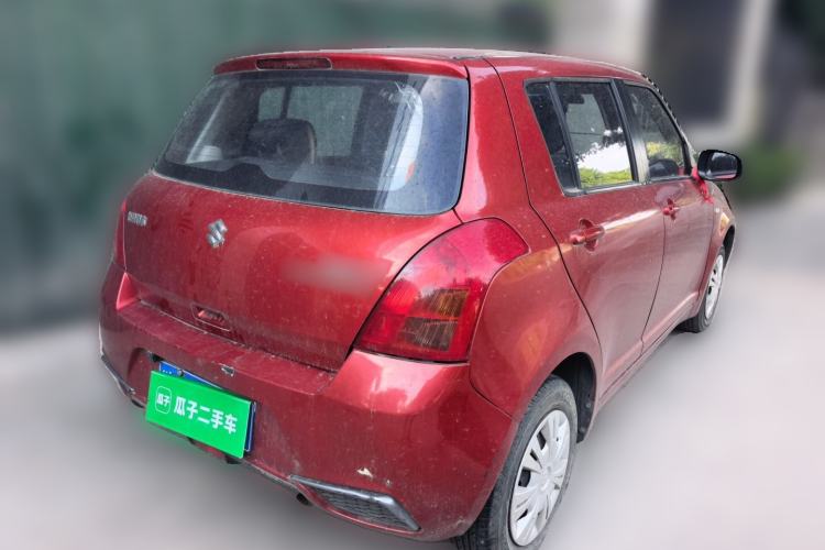 Used Suzuki Swift 2014 1.3L Manual Standard Edition Rear Left 45 Deg