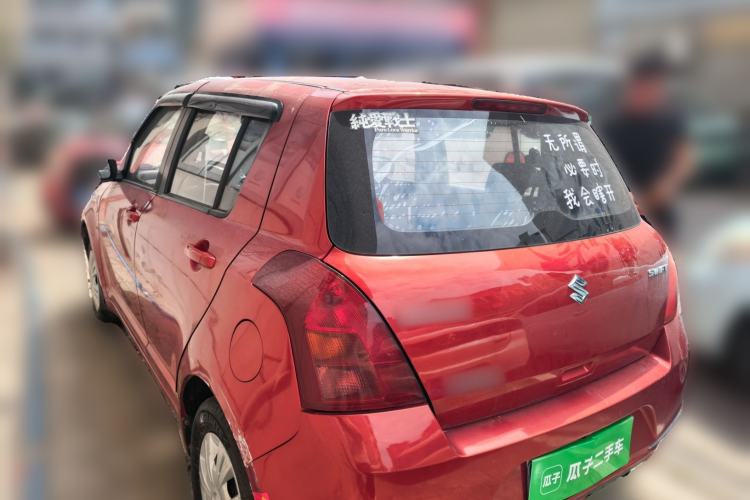Used Suzuki Swift 2014 1.3L Manual Standard Edition Rear Left 45 Deg