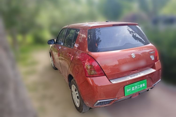 Used Suzuki Swift 2014 1.3L Manual Standard Edition Rear Left 45 Deg