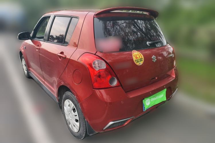 Used Suzuki Swift 2014 1.5L Manual Fashion Edition Rear Left 45 Deg