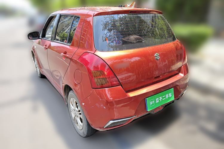 Used Suzuki Swift 2014 1.3L Manual Standard Edition Rear Left 45 Deg