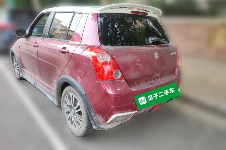 Used Suzuki Swift 2014 1.5L Automatic Fashion Edition Rear Left 45 Deg