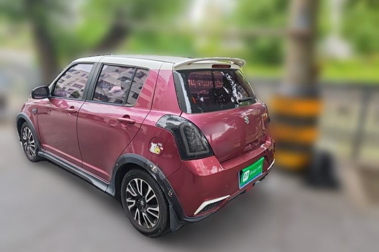 Used Suzuki Swift 2014 1.5L Manual Fashion Edition Rear Left 45 Deg
