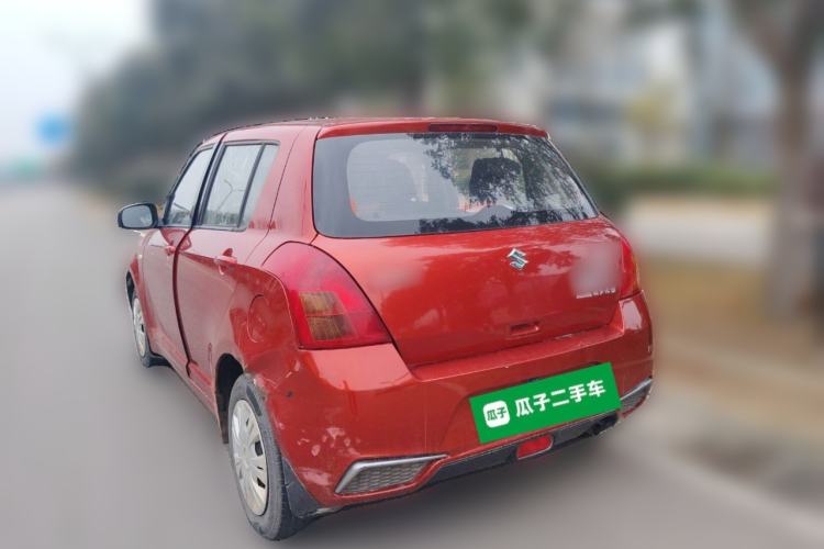 Used Suzuki Swift 2014 1.3L Manual Standard Edition Rear Left 45 Deg