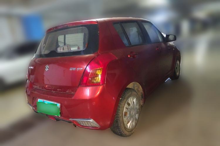 Used Suzuki Swift 2014 1.3L Manual Standard Edition Rear Right 45 Deg