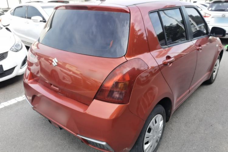 Used Suzuki Swift 2014 1.3L Manual Standard Edition Rear Right 45 Deg
