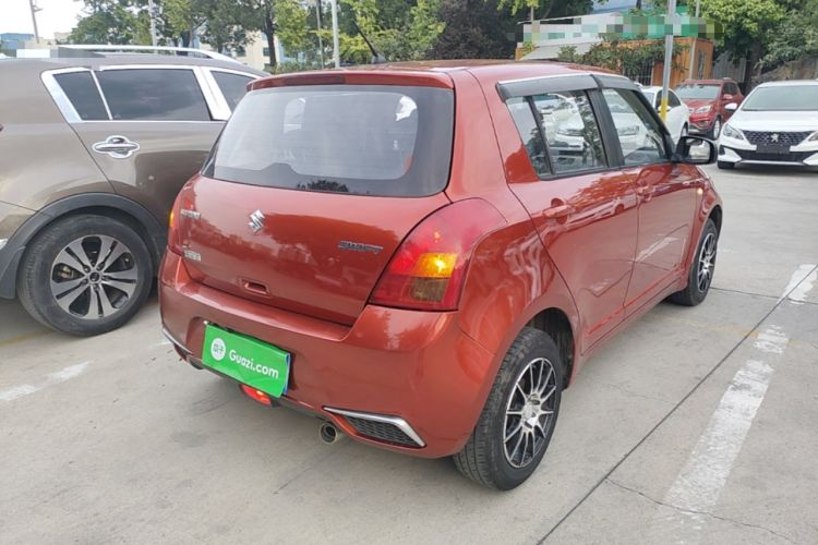 Used Suzuki Swift 2014 1.3L Manual Standard Edition Rear Right 45 Deg