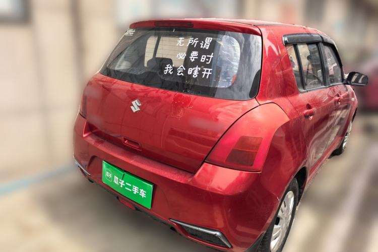 Used Suzuki Swift 2014 1.3L Manual Standard Edition Rear Right 45 Deg