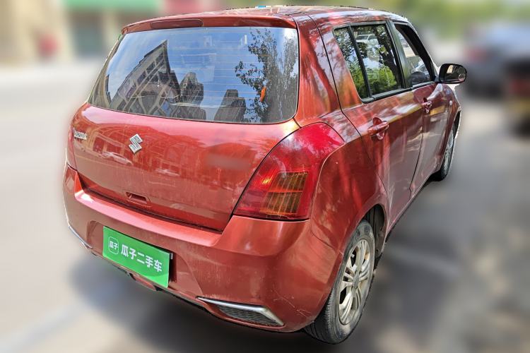 Used Suzuki Swift 2014 1.3L Manual Standard Edition Rear Right 45 Deg