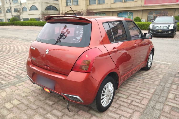 Used Suzuki Swift 2014 1.3L Manual Standard Edition Rear Right 45 Deg