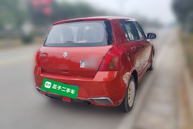 Used Suzuki Swift 2014 1.3L Manual Standard Edition Rear Right 45 Deg