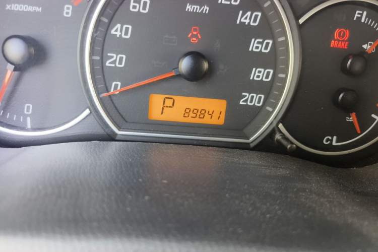Used Suzuki Swift 2014 1.5L Automatic Fashion Edition Odometer Close Up