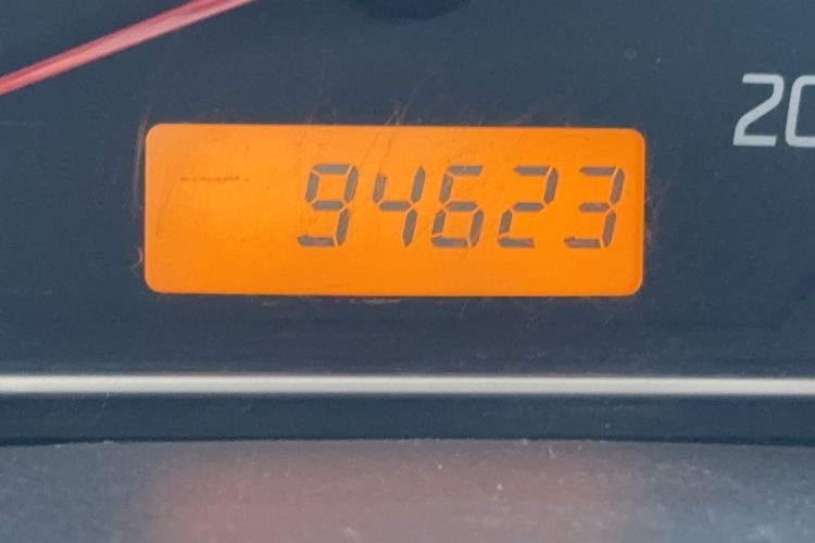 Used Suzuki Swift 2014 1.3L Manual Standard Edition Odometer Close Up