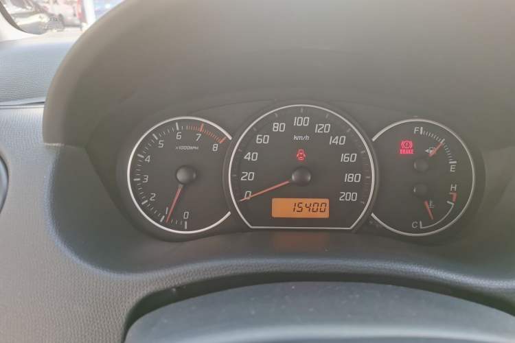 Used Suzuki Swift 2014 1.3L Manual Standard Edition Odometer Close Up