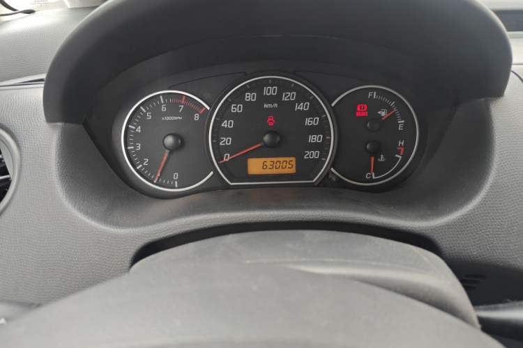 Used Suzuki Swift 2014 1.3L Manual Standard Edition Odometer Close Up