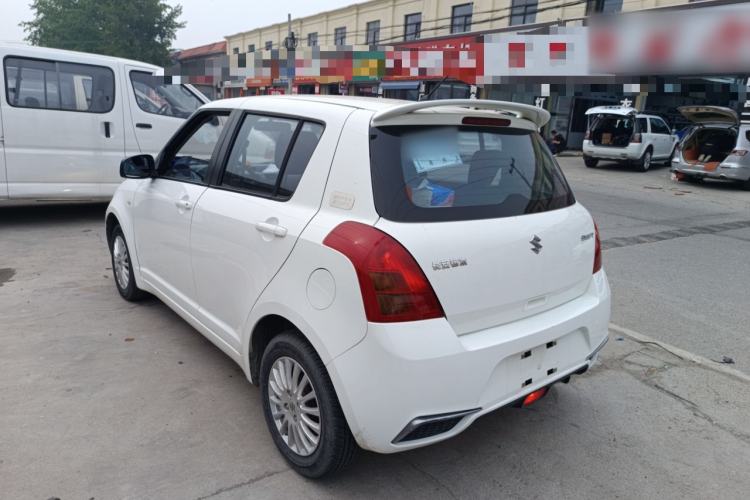 Used Suzuki Swift 2014 1.3L Manual Standard Edition Rear Left 45 Deg