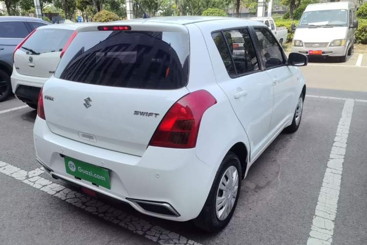 Used Suzuki Swift 2014 1.3L Manual Standard Edition Rear Right 45 Deg