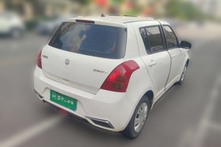 Used Suzuki Swift 2014 1.3L Manual Standard Edition Rear Right 45 Deg