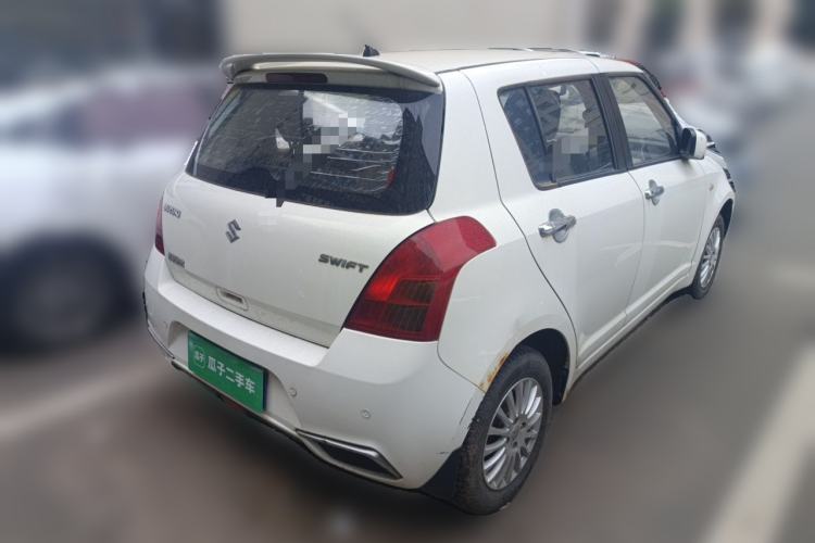 Used Suzuki Swift 2014 1.3L Manual Standard Edition Rear Right 45 Deg