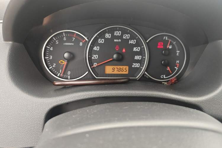 Used Suzuki Swift 2015 1.5L Manual Limited Edition Odometer Close Up