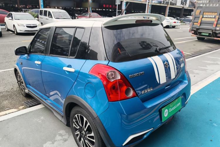 Used Suzuki Swift 2015 1.5L Automatic Limited Edition Rear Left 45 Deg