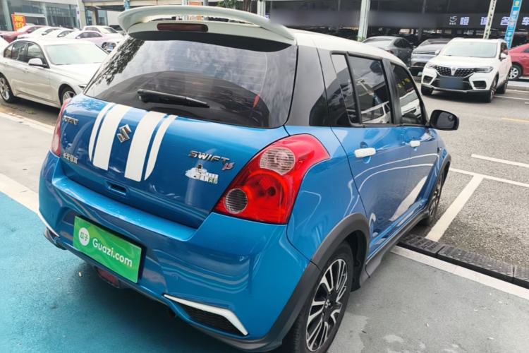 Used Suzuki Swift 2015 1.5L Automatic Limited Edition Rear Right 45 Deg