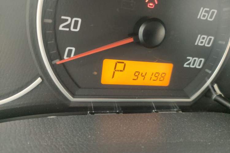 Used Suzuki Swift 2015 1.5L Automatic Limited Edition Odometer Close Up