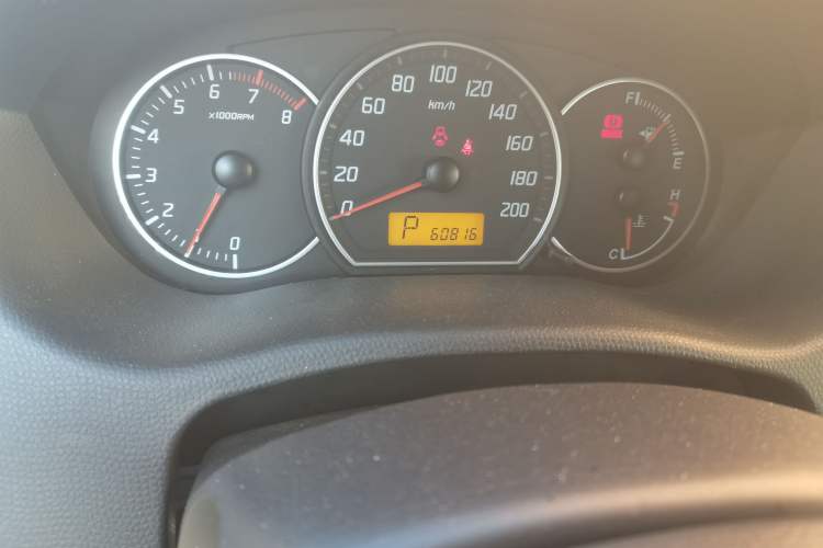 Used Suzuki Swift 2015 1.5L Automatic Limited Edition Odometer Close Up