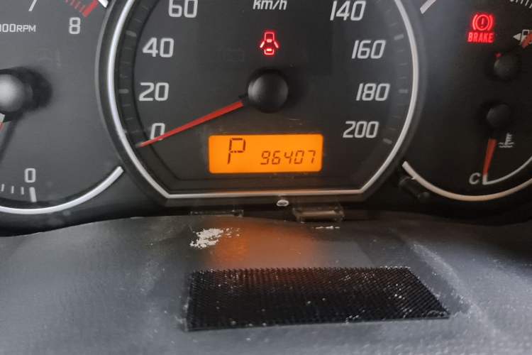 Used Suzuki Swift 2015 1.5L Automatic Limited Edition Odometer Close Up