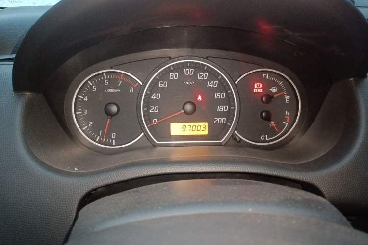 Used Suzuki Swift 2015 1.5L Manual Limited Edition Odometer Close Up